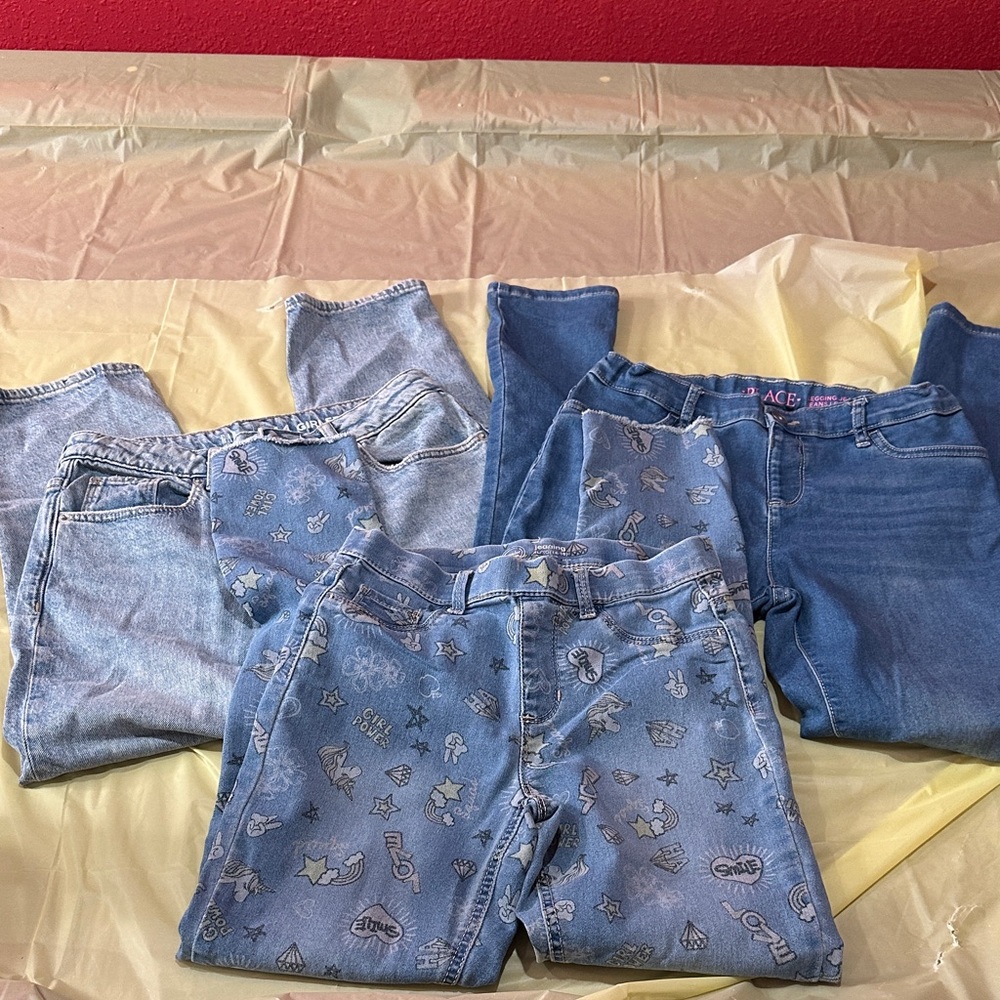 Girl jeans lot size 14